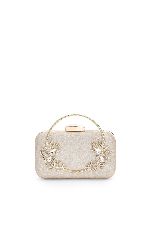 Pochette Eugenia Diamante Metallica