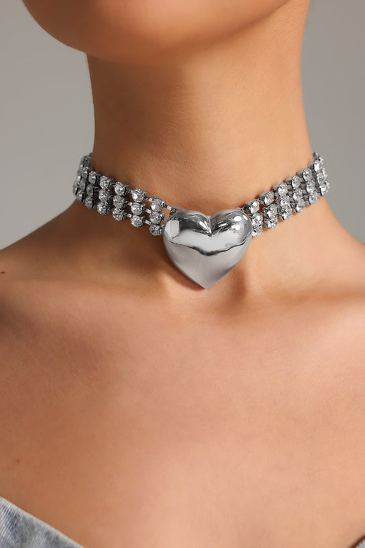 Girocollo di diamanti Felicia Heart