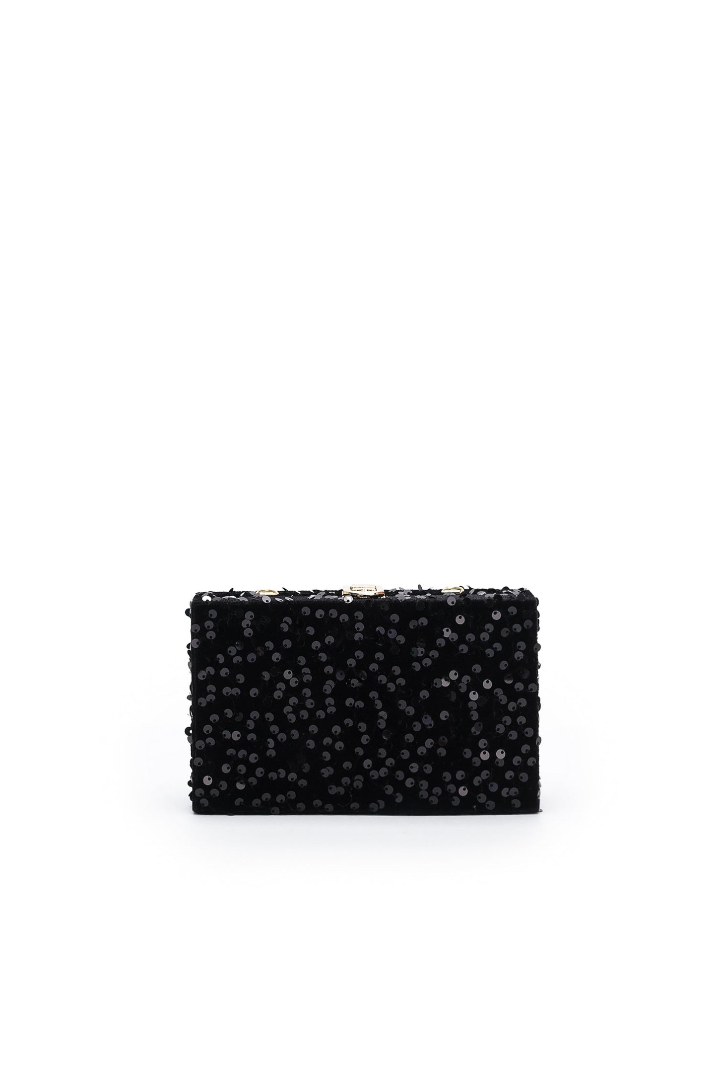 Pochette a catena con paillettes Kandiss