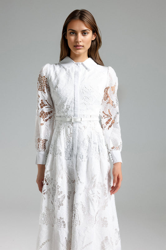 Abito camicia floreale Wenrey
