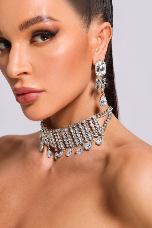 Collana Victoria con strass