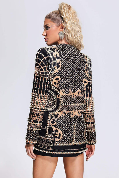 Abito blazer con perle Dole